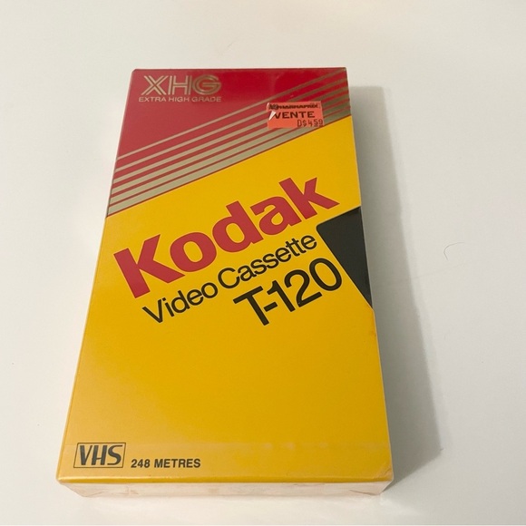 Kodak Video Cassette T-120 Lot of 4 - Picture 2 of 9